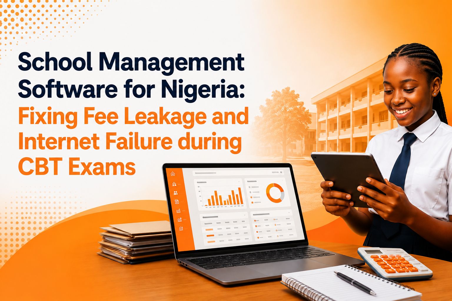 School Management Software for Nigeria: Fixing Fee Leakage and Internet Failures during CBT Exams
